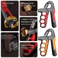 thumbnail image 1 of Adjustable Grip Strength Trainer, 11-220 Lbs Resistance Orange, 1 of 3