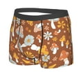 thumbnail image 2 of Kll Floral Hippie Mushrooms Men'S Cotton Boxer Briefs Underwear-Xx-Large, 2 of 9