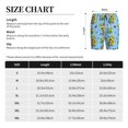 thumbnail image 3 of Gaeub Sunflowers And Bees Print Men's Short Pajama Pants, Sleep Shorts, Household Pants, Casual Pants with Pockets-Medium, 3 of 6
