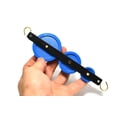 thumbnail image 2 of Eisco Labs Triple Long Pulley's - Plastic - Mounted in Metal Frame, 2 of 2