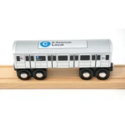 Munipals Mp01-110C Wooden Subway Train New York City Mta Nyc C 8Th Avenue Local