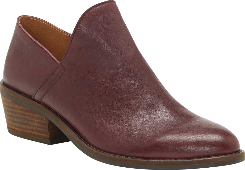 fausst leather bootie
