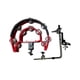 thumbnail image 3 of Pandereta Hugo con Soporte de Montaje Rojo, 3 of 10