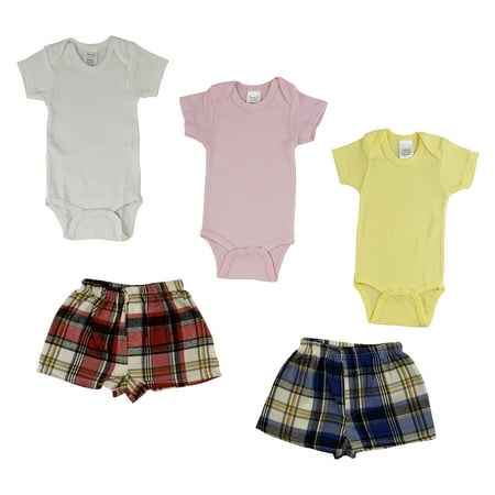 Infant Onezies and Boxer Shorts
