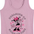 thumbnail image 3 of Mickey & Friends - Dreaming Of Some Me Time Lights Only - Women's Racerback Tank Top, 3 of 5