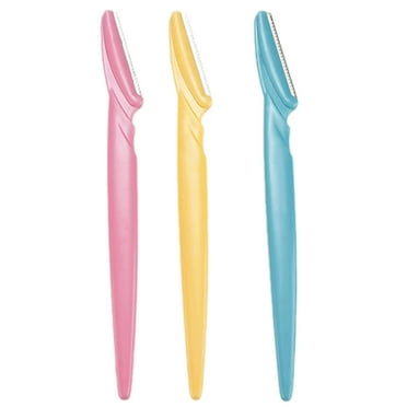 Eyebrow Razor, Exfoliating Tool, (3 pack) Face Body Neck Women's Razor, Eyebrow Razors Women, Dermaplaning Kit, Face Fine Hair Shaver, Eyebrow Trimmer