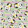 thumbnail image 2 of Coolnut Cute Penguins Cloth Napkins Set of 6, Reusable Washable Polyester Dinner Table Napkins for Family, Weddings, Parties, Home Decor, 20 x 20 Inch Washcloth Gift, 2 of 7
