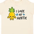 thumbnail image 4 of Inktastic I Love My Auntie with Pineapple Boys Toddler T-Shirt, 4 of 5