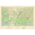 thumbnail image 2 of USGS 24x18 White Modern Wood Framed Museum Art Print Titled - Tallahassee Florida Quad - USGS 1954, 2 of 4