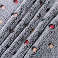 thumbnail image 5 of Pet Blanket for Dogs and Cats, Soft Comfy Puppy and Kittens Bed Blanket,Fluffy Fleece Pets Throw with Polka Dots, 5 of 7