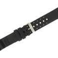 thumbnail image 2 of Watch Band Fits Aqualand Black PU Strap ND Limits Gauge Stainless Buckle 20 millimeter, 2 of 2