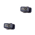 thumbnail image 2 of Ounissouiy Soporte de almacenamiento de escoba multiusos Estante montado en la pared resistente sin perforaciones Organizador de trapeador impermeable azul 2piezas Ounissouiy CBP189410, 2 of 6