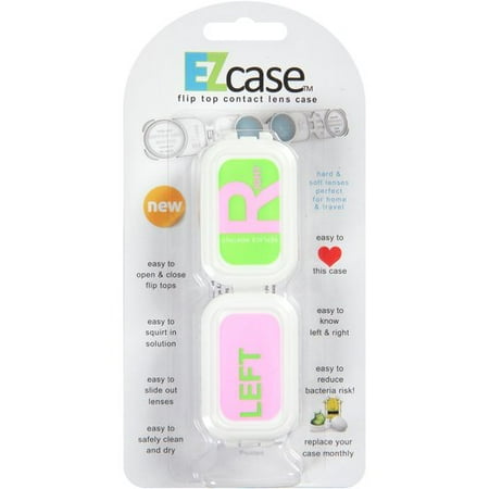 EZ Case Flip Top Contact Lens Case