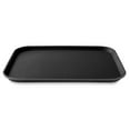 thumbnail image 2 of Jubilee 12" x 16" Restaurant Serving Trays (Set of 4), Black - NSF Rectangular Food Service Trays, 2 of 7