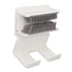 thumbnail image 3 of Colector De Pelo De Pared, Recogedor De Pelo De Baño Multifuncional Blanco Para Evitar Golpes, Fácil De Limpiar, 2 Instalaciones Para Baño, 3 of 8