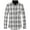 Gray White, variant on Flannel Shirt for Men Long Sleeve Button Down Shirt Plaid Casual Jacket