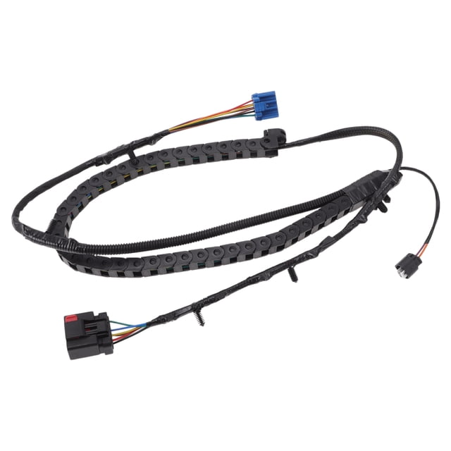 Conector del arnés de cableado de la puerta de 7 pines No.68043333AB para Chrysler Town Country 2008-2009 Lado del conductor Conector del arnés de la puerta Pigtail Negro 1 Pcs