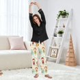 thumbnail image 6 of Dailycode Women's Pajama Pants Wide Leg Lounge Pj Bottoms With Pockets Sun and Kids, 6 of 7