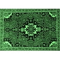 thumbnail image 1 of Ahgly Company Indoor Rectangle Persian Emerald Green Traditional Area Rugs, 4' x 6', 1 of 4