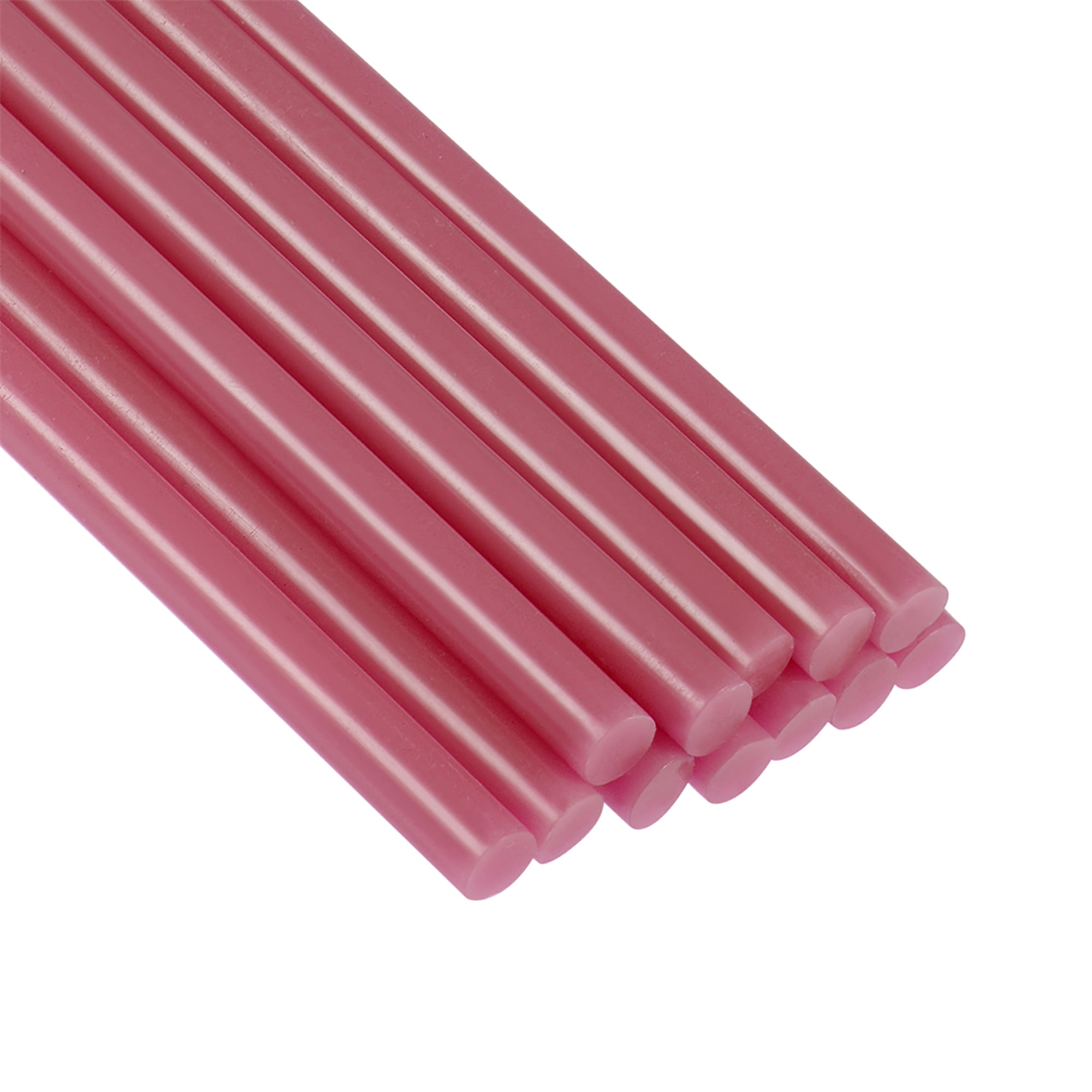 Hot Melt Glue Gun Sticks, 250mm Long x 11mm Diameter,Compatible with Most Glue Guns, Perfect for DIY Craft Projects and Sealing,Pink,20pcs