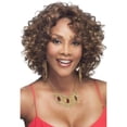 thumbnail image 2 of CHILLI-V | Synthetic Heat Resistant Fiber Wig (Lace Front Traditional Cap) | Medium Lenght Wigs, 2 of 34