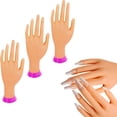 thumbnail image 1 of Mano De Practica Uñas Acrílicas Exhibición Maniquí Silicona, 1 of 10