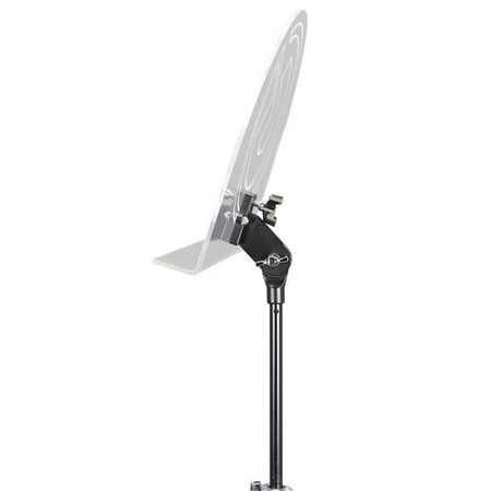 Acrylic Music Stand with Adjustable Mounting Arm