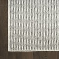 thumbnail image 4 of Nourison Textured Home All-over design Ivory Grey 7'10" x 9'10" Area Rug (8x10), 4 of 11