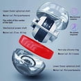 thumbnail image 4 of XTEILC Wrist Trainer Ball Auto-Start Wrist Strengthener Gyroscopic Forearm Exerciser Gyro Ball for Strengthen Arms, Fingers, Wrist Bones and Muscles, 4 of 6