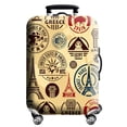 thumbnail image 3 of Funda protectora de equipaje con diseño de mapa del mundo, elástica y gruesa, con cremallera, para maletas de 18 a 32 pulgadas, fundas para carrito, accesorios de viaje, 3 of 5