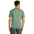 thumbnail image 2 of Sport-Tek Posicharge Tri-Blend Wicking Raglan Tee St400 Forest Green Heather 2XL, 2 of 4