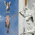 thumbnail image 2 of Giftsfor Mom Grandma,Campanas de viento de ángel Campanas de ángel de metal Campanas de viento de ángel Uso conveniente, 2 of 7