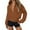 Brown Sweatshirts 1PC, variant on Sweatshirts For Women Solid Color Long Sleeve Hoodies Lightweight Half Zip Pullover Casual Workout Slim Fit With Zipper Comfortable Athletic Tops Fall Winter Basic Daily Stylish Travel