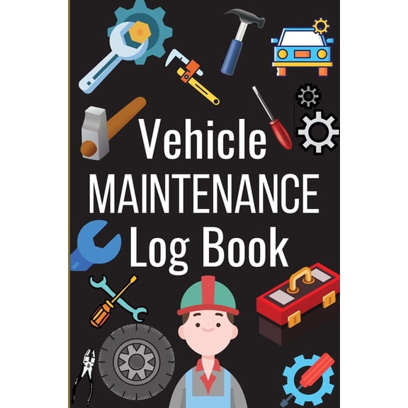 Car Maintenance Log Book, (Paperback)