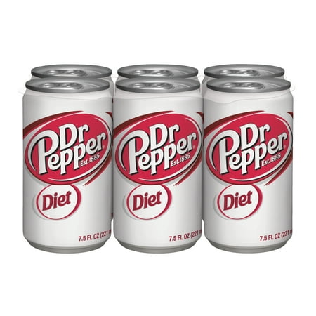 UPC 078000002058 product image for Diet Dr Pepper Soda, 7.5 Fl. Oz., 6 Count | upcitemdb.com