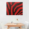 thumbnail image 2 of Orinice Zebra Print Fine Art Aesthetic Wall Painting for Home Decor, Ready to Hang - Living Room Bedroom Office Wall, 2 of 6