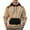 Khaki, variant on Mens Shirts Under $10 Hoodies for Men Trendy Color Block Plaid 3D Printed Pullover Lightweight Loose Preppy Gym Workout Sweatshirt Sweater