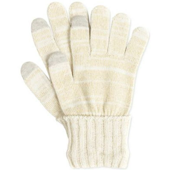 Style & Co Solid Shine Gloves White Size OSFA