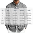thumbnail image 3 of QIYAGBSA Oxford Button Down Shirts for Men Long Sleeve Solid Collared Chest Pocket Regular Fit Business Casual Cotton Stretch Office Work Tops, 3 of 7