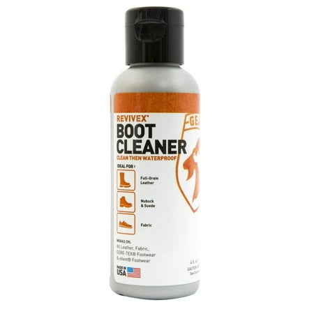 Leather Waterproof Jersey - ReviveX Leather Boot Care Waterproof Cleaner Outdoor Recreation Repair - 4 oz