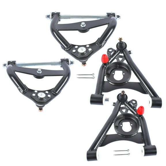 NEWZQ Upper and Lower Control Arm for 1982-2004 S-10 2WD Trucks and 1978-1988 GM G-Body Cars 4Pcs