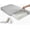 Light Gray, variant on Stretchy Twin Fitted Sheet for 4 Inch Low Profile Mattress - Snug Fit with No Baggy Fit for Thin Mattress, Tri-Fold Bed, Trundle Pull-Out, RV Bunk & Camping Cots, Daybed - Pink, Twin