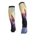 thumbnail image 2 of Bixox Colorful Cloud Sleeping Cat Print Compression Socks,Compression Socks Women & Men Circulation for Medical,Running,Athletic, 2 of 7