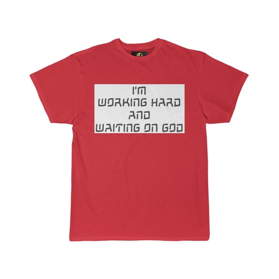 WATTING ON GOD - Men's Short Sleeve Tee