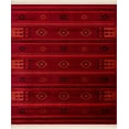 thumbnail image 2 of Afghan Red And Black Baluchi Rug 6'6"X9'6", 2 of 2