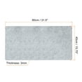 thumbnail image 2 of Unique Bargains 31x16' Desk Mat Protector, Dual Side Soft Smooth Mouse Pad Writing Mat, Gray, 2 of 6