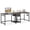 Gray Black, variant on Fnova 79" Extra Long Double Desk for 2 People, Computer Desk with Drawers & Storage Shelves, Home Office Desk Writing Study Table for Home Office, Study Room, Bedroom, Living Room