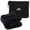 Black Long, variant on BlueHills Premium Soft Large Travel Blanket Pillow for Tall Airplane Throw - Navy Blue