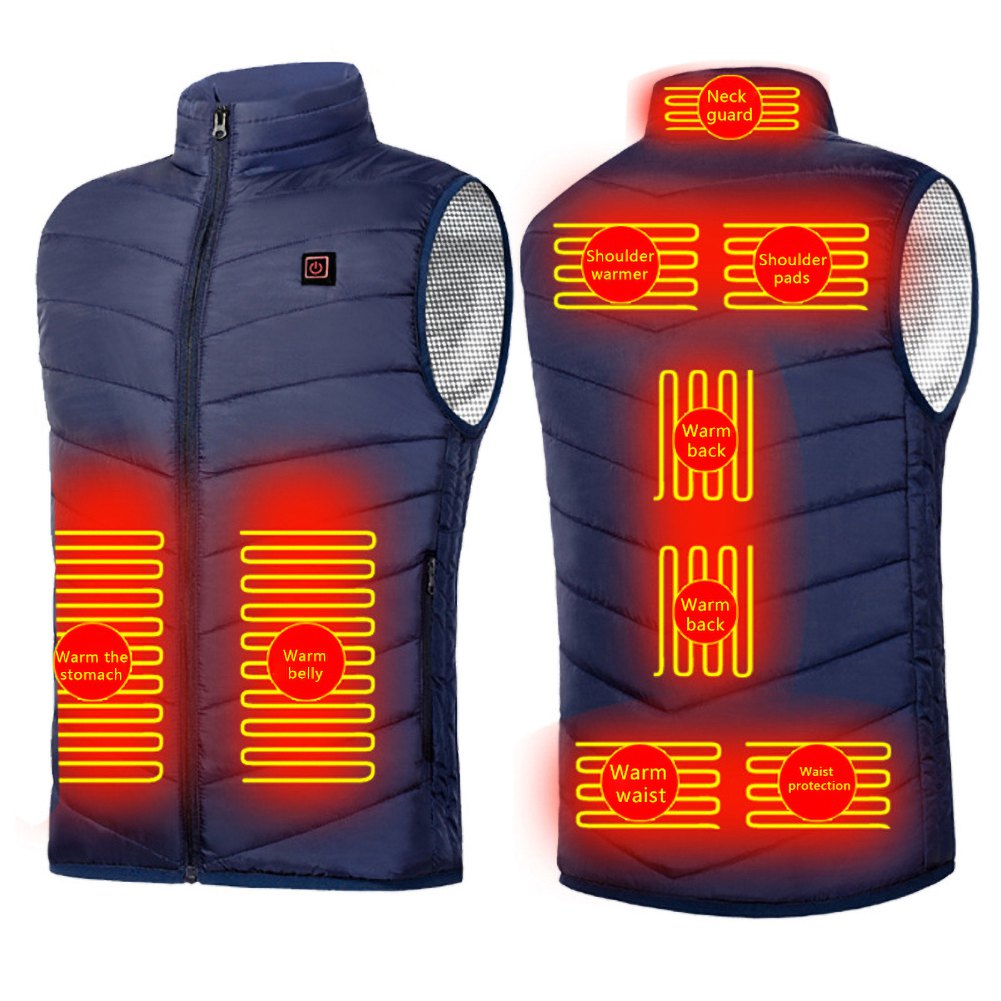 Heated Vest USB Electric Heated Vest Heated Jacket Winter Vest for