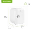 thumbnail image 2 of Mini Refrigerador 4 Litros AVERA MR01 Auto y Casa, 2 of 7